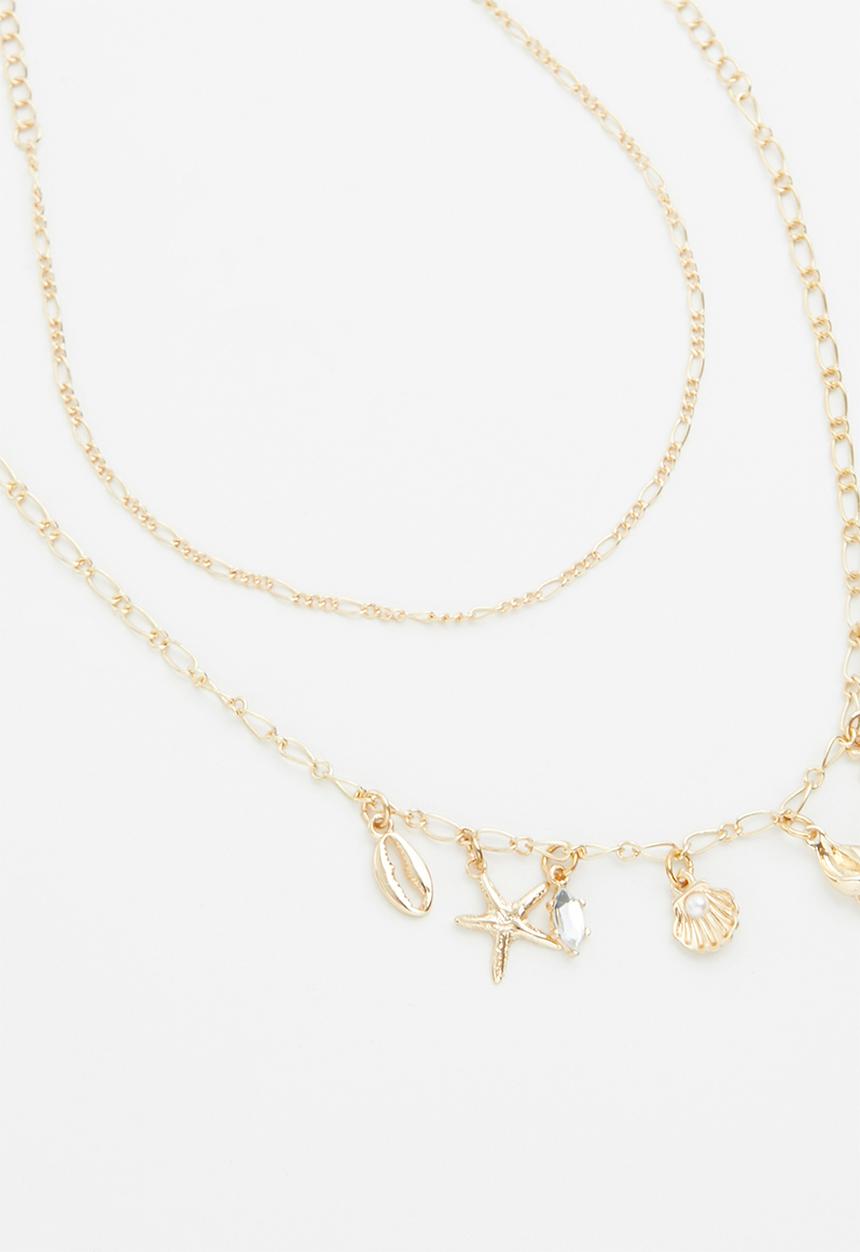 Rubi - Carrie chain anklet - gold