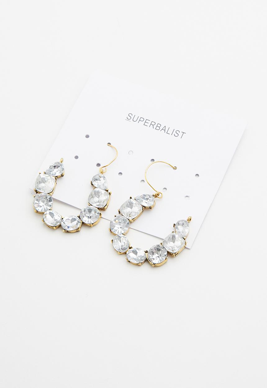Superbalist - Katja hoop earrings - gold