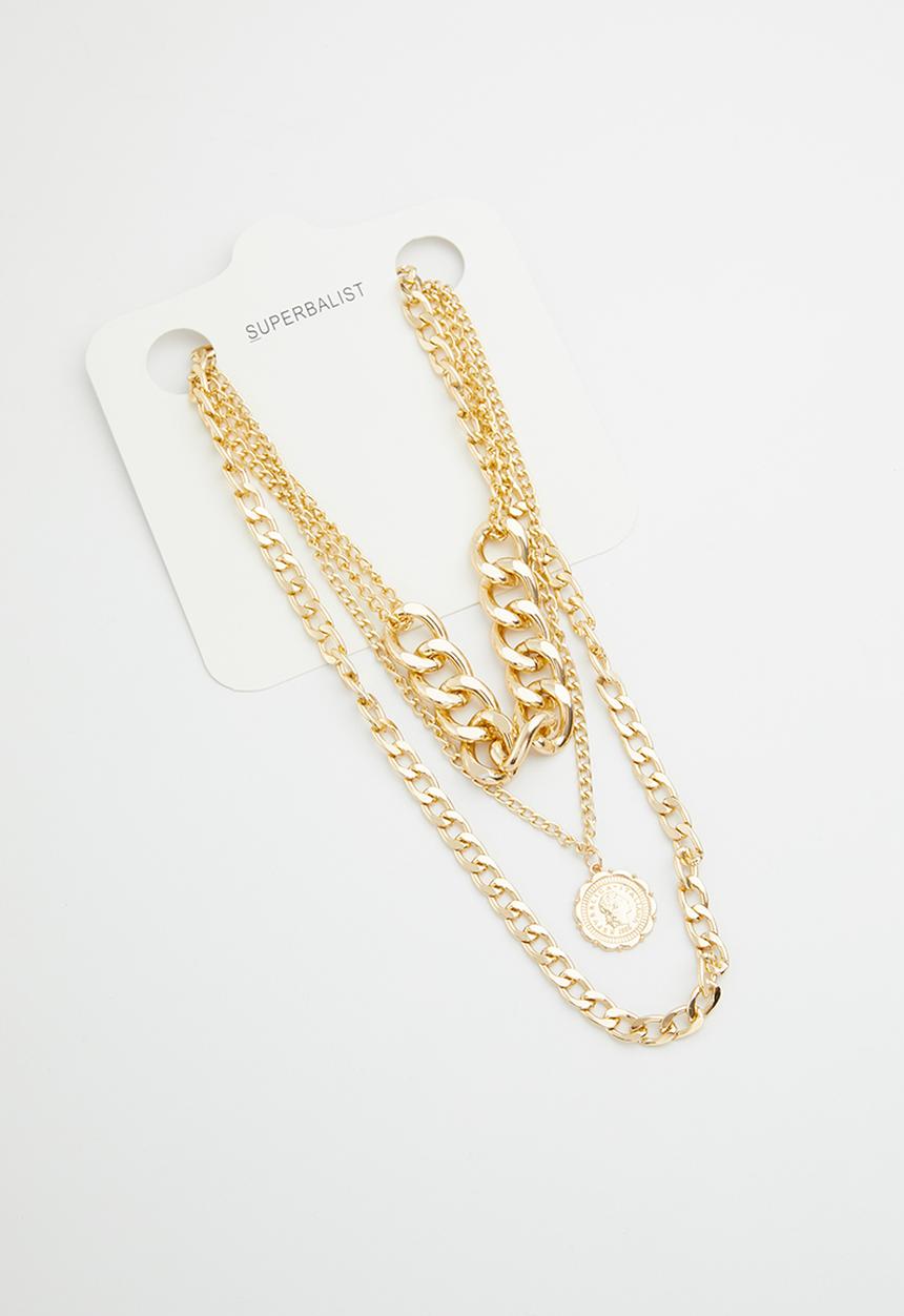 Superbalist - Talulah layered necklace - gold