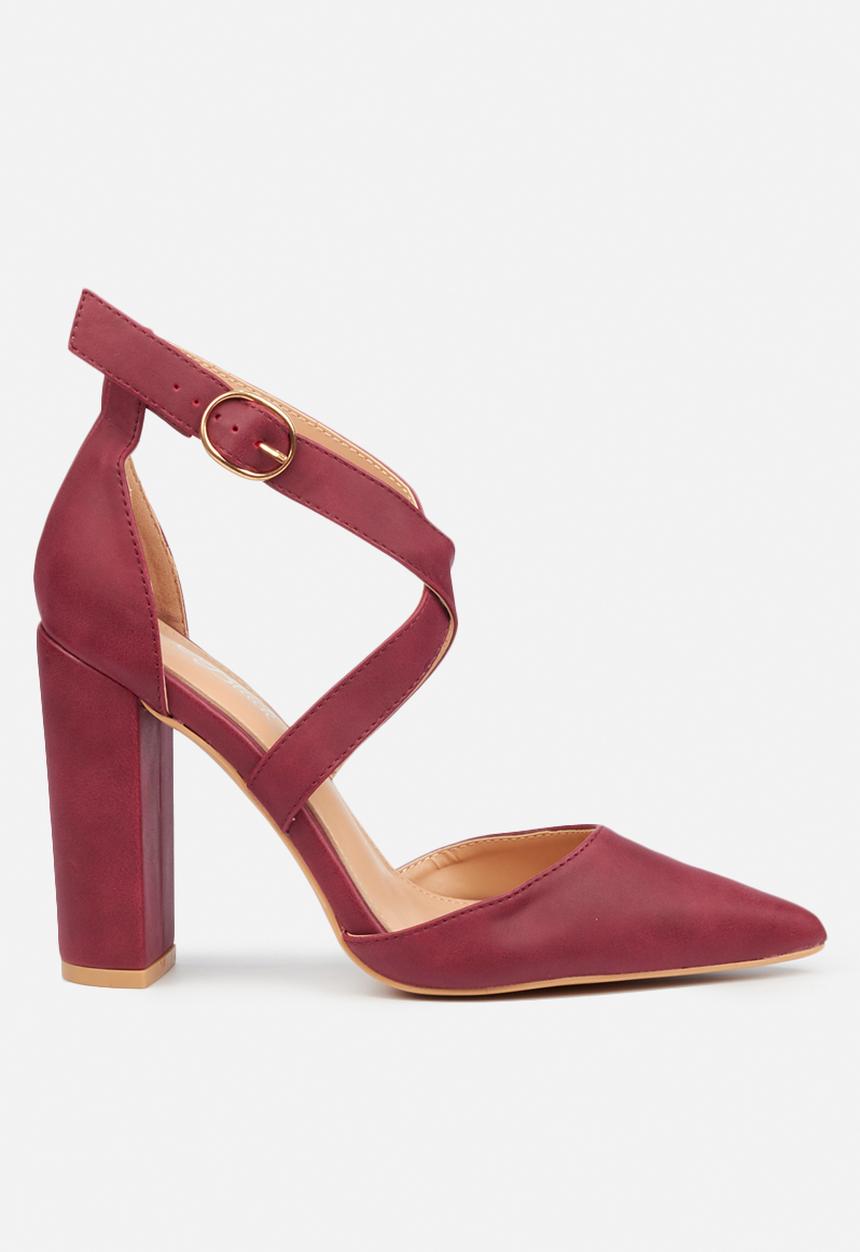 Miss Black - Criss heel - purple