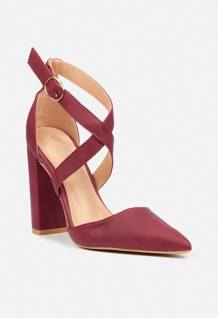 Miss Black - Criss heel - purple