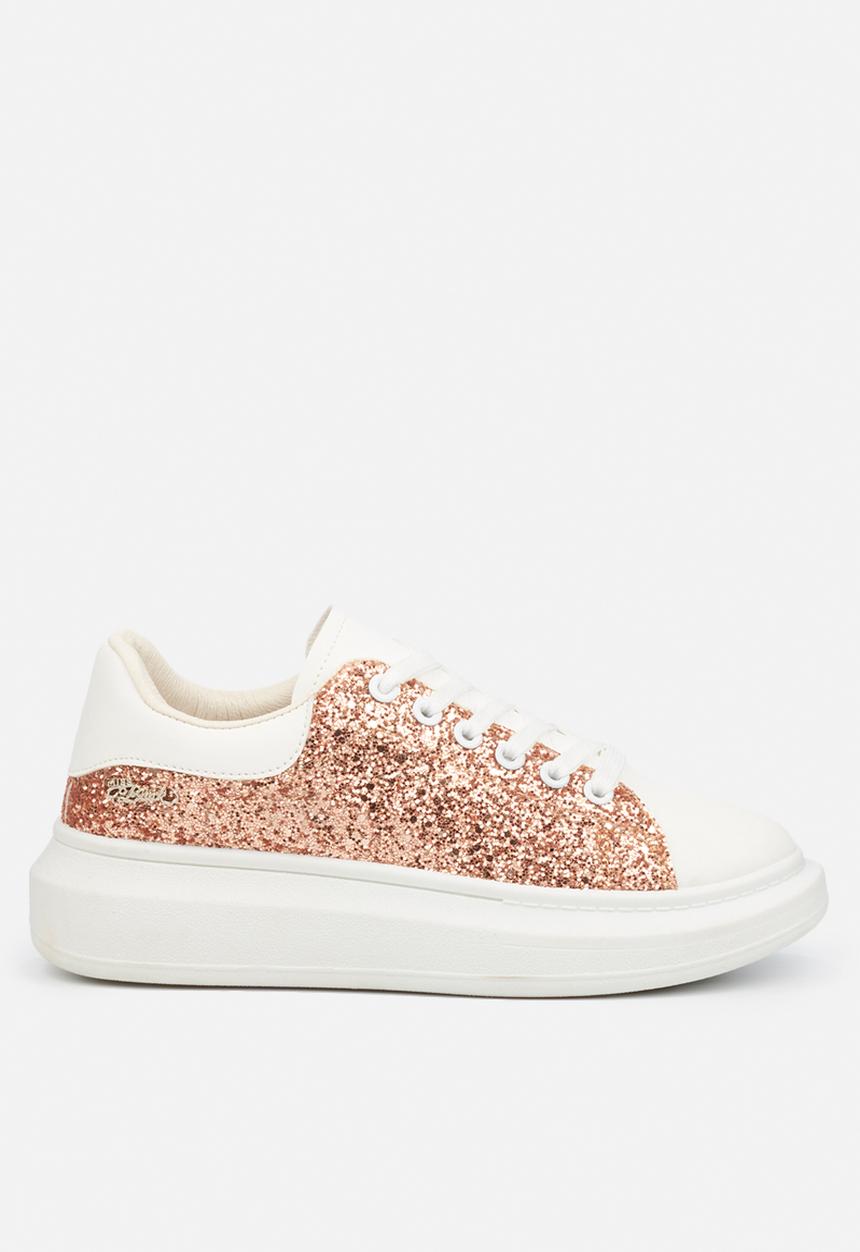 Miss Black - Queen sneaker - rose gold