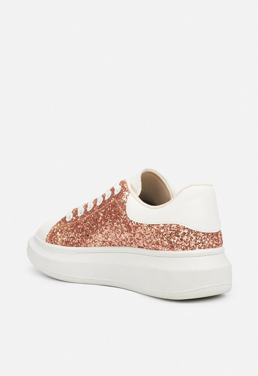 Miss Black - Queen sneaker - rose gold