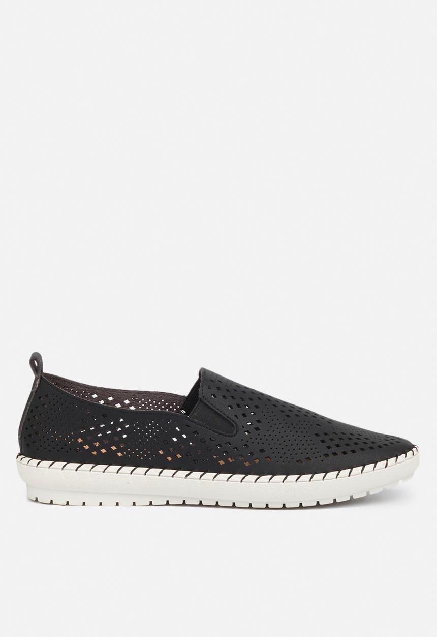 Butterfly Feet - Berrie slip on - black