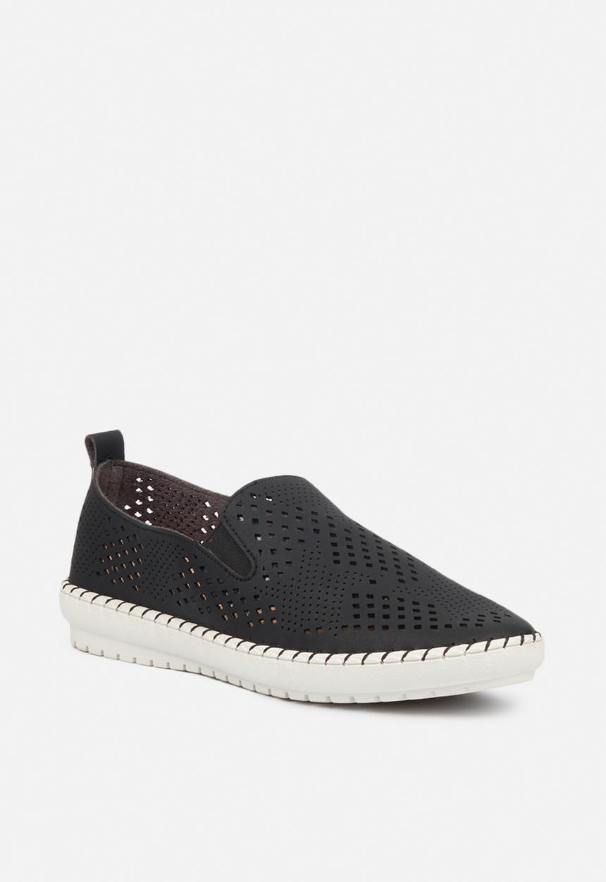 Butterfly Feet - Berrie slip on - black
