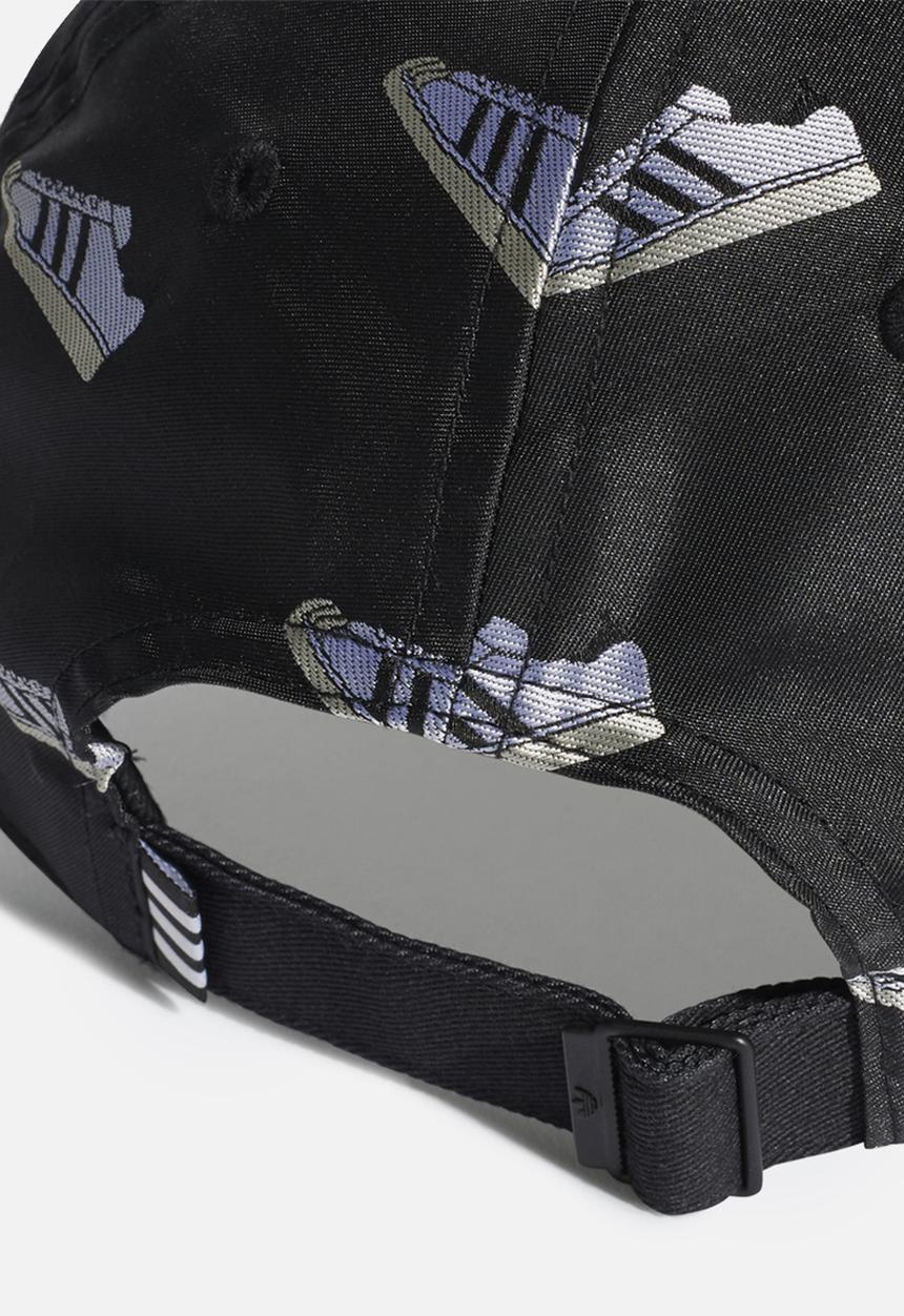 adidas Originals - Super baseball cap - black & white