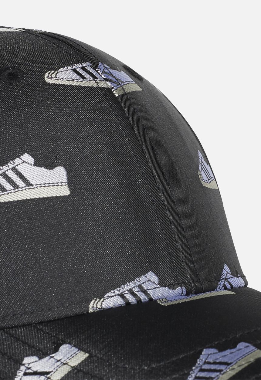 adidas Originals - Super baseball cap - black & white