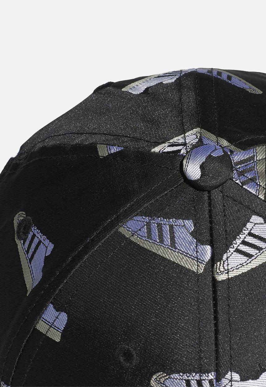 adidas Originals - Super baseball cap - black & white