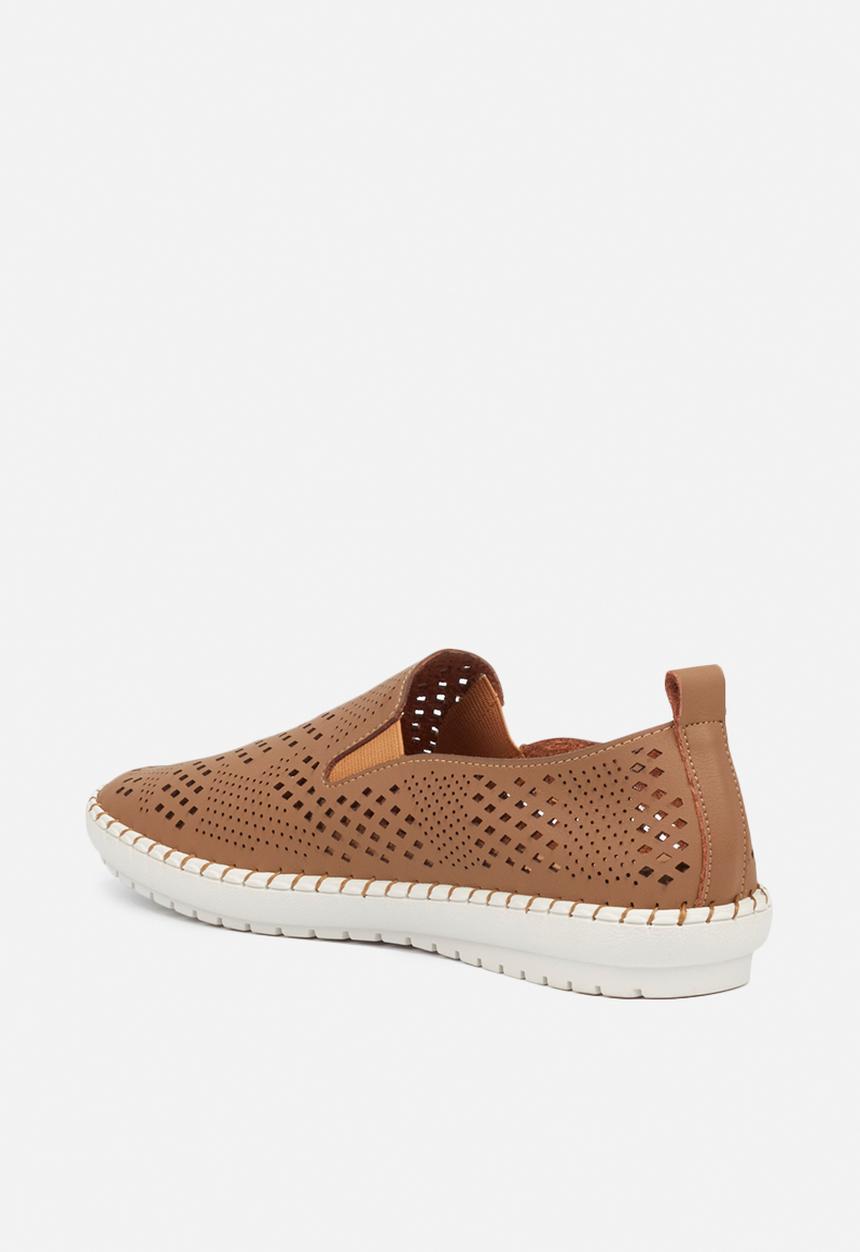Butterfly Feet - Berrie slip on - taupe