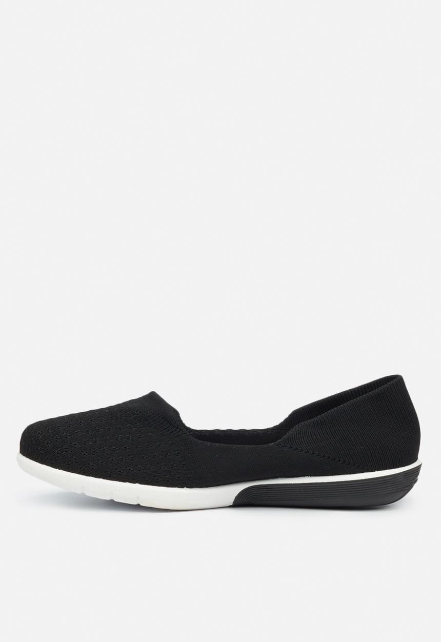 Butterfly Feet - Lindy slip on - black