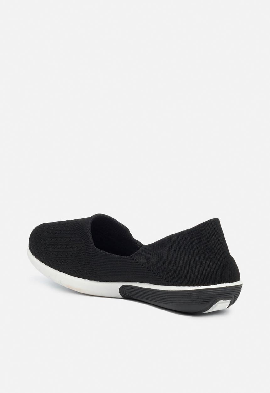 Butterfly Feet - Lindy slip on - black