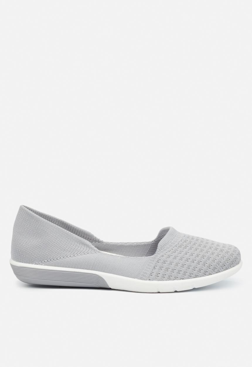 Butterfly Feet - Lindy slip on - grey