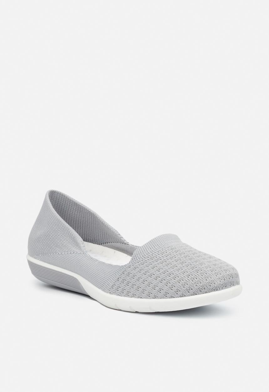 Butterfly Feet - Lindy slip on - grey