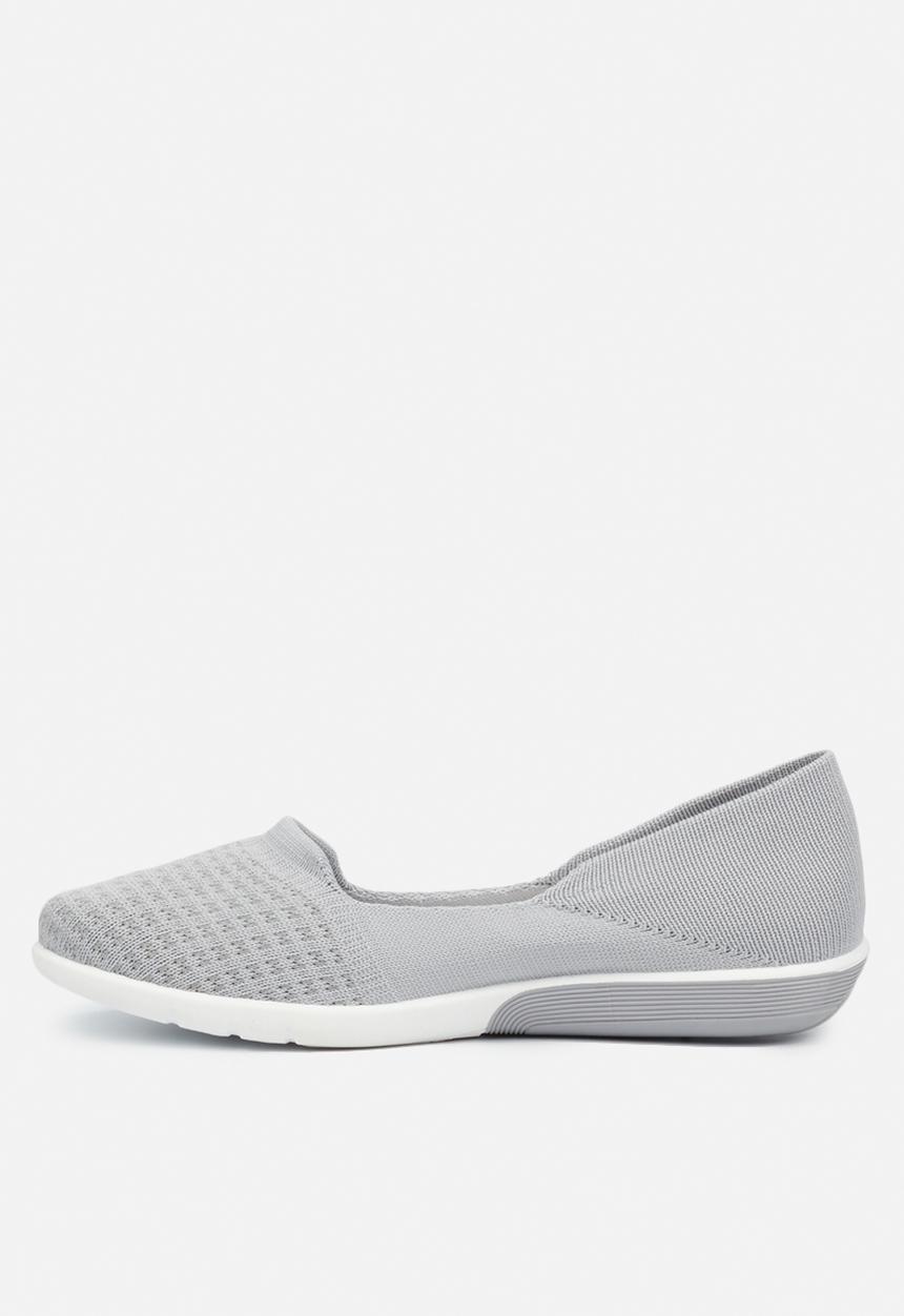Butterfly Feet - Lindy slip on - grey