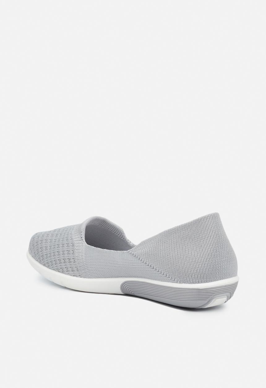 Butterfly Feet - Lindy slip on - grey