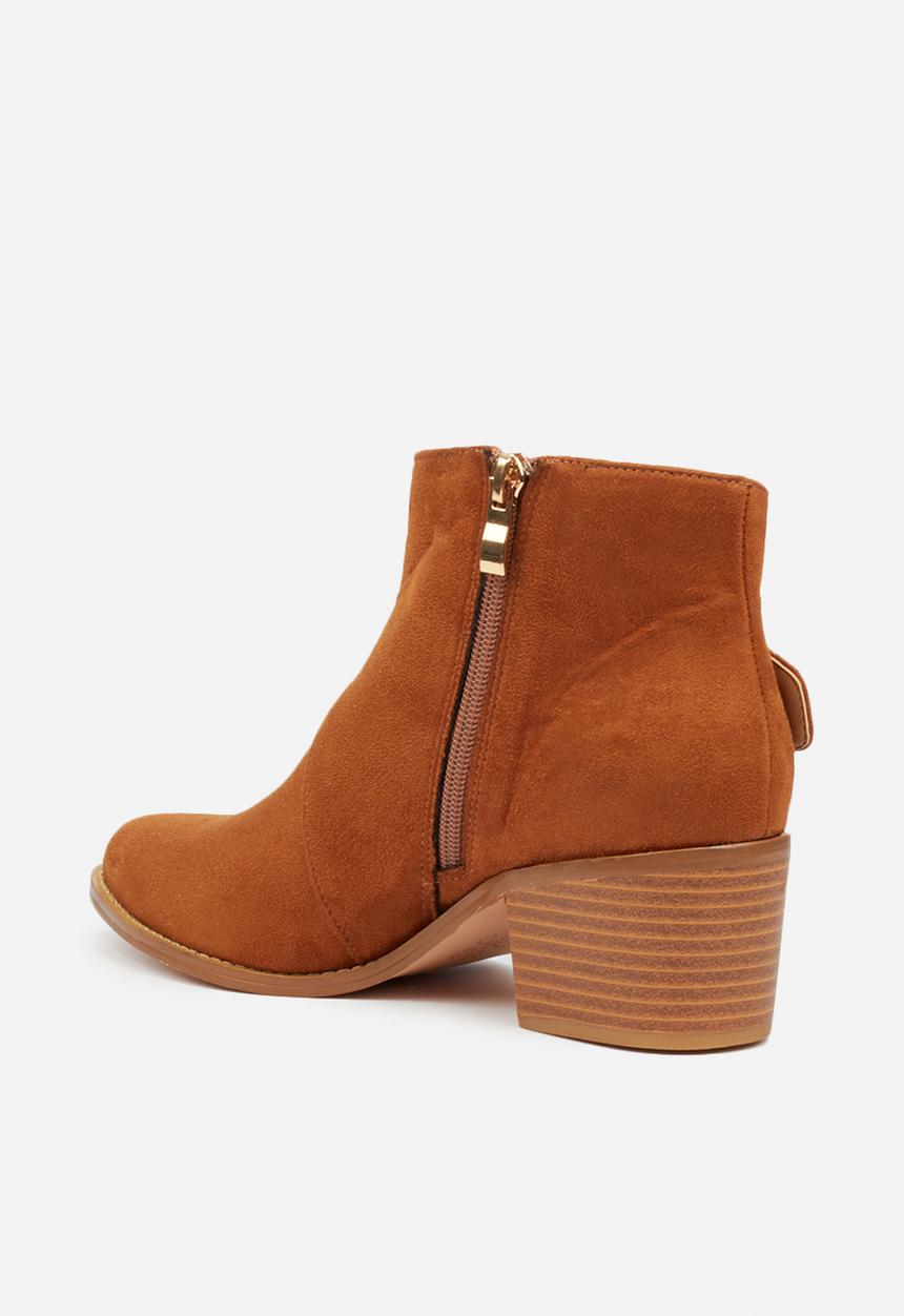 Butterfly Feet - Pin ankle boot - tan