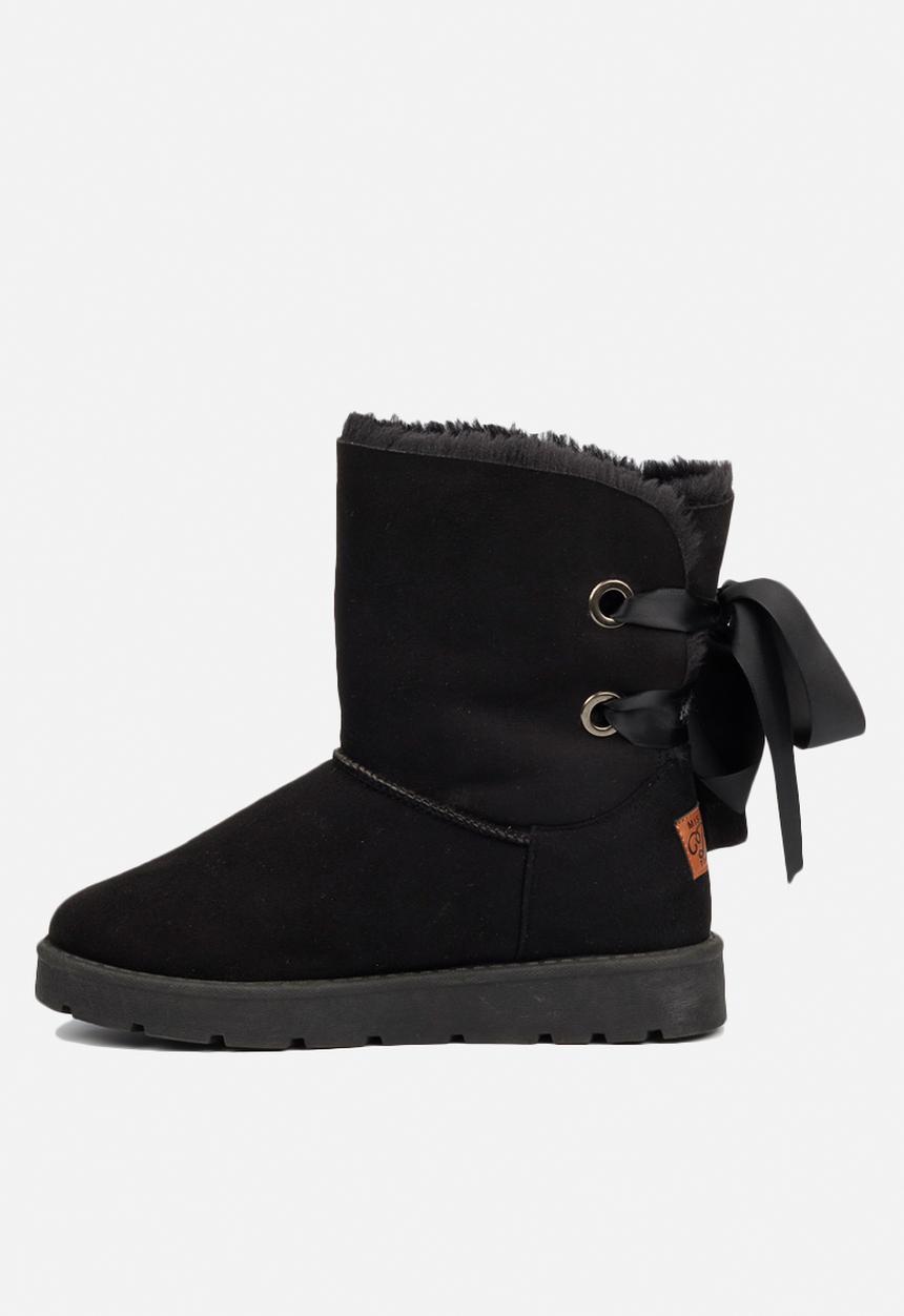 Miss Black - Rae 2 slipper boot - black