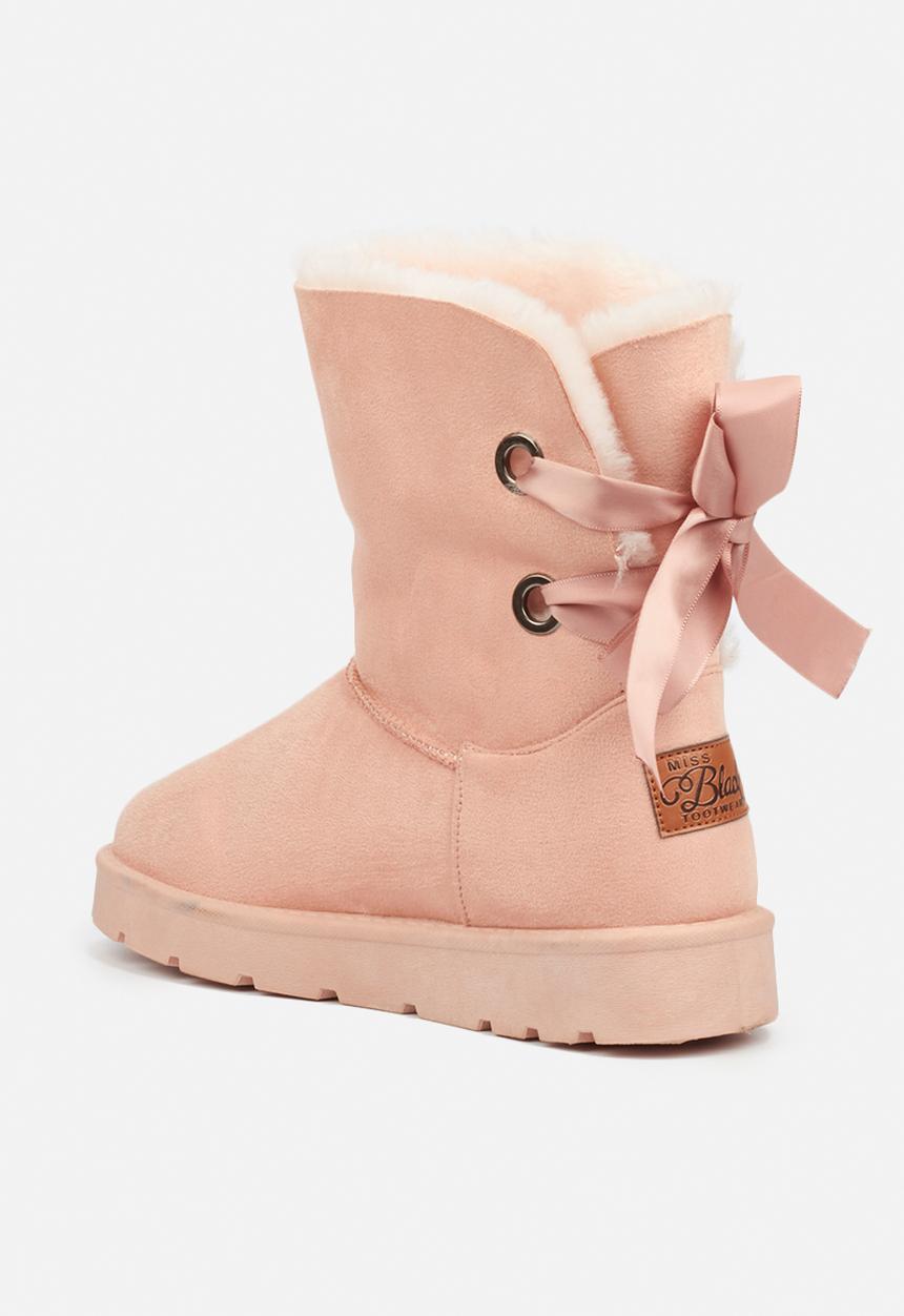 Miss Black - Rae 2 slipper boot - pink