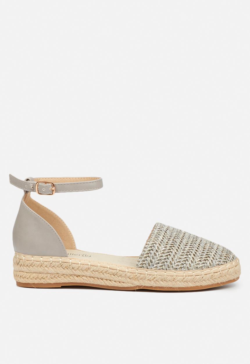Butterfly Feet - Rosanna espadrille - grey