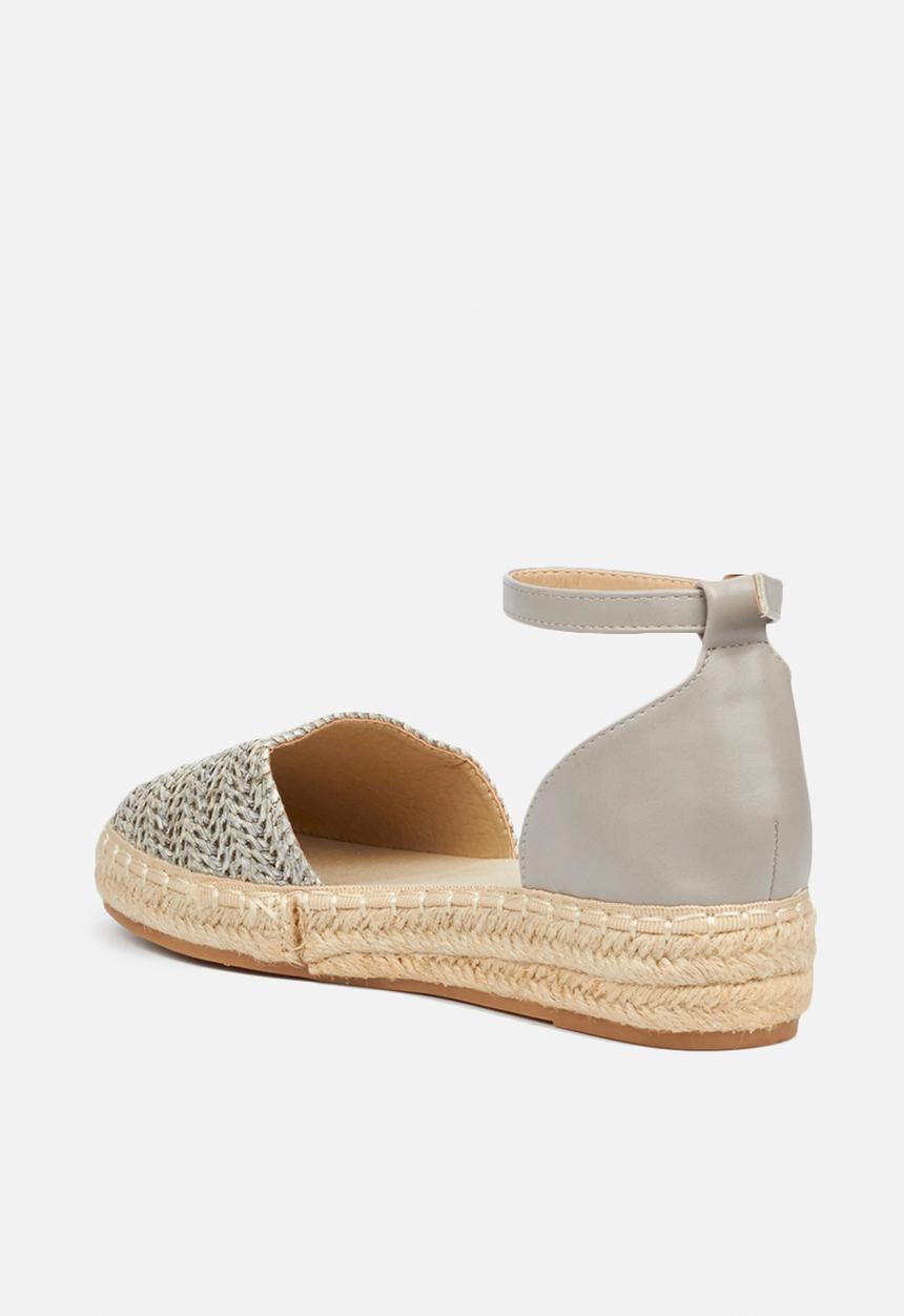 Butterfly Feet - Rosanna espadrille - grey
