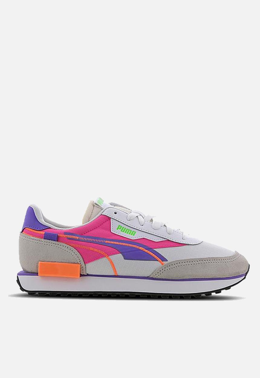 PUMA - Future Rider Twofold sd - puma white-luminous purple