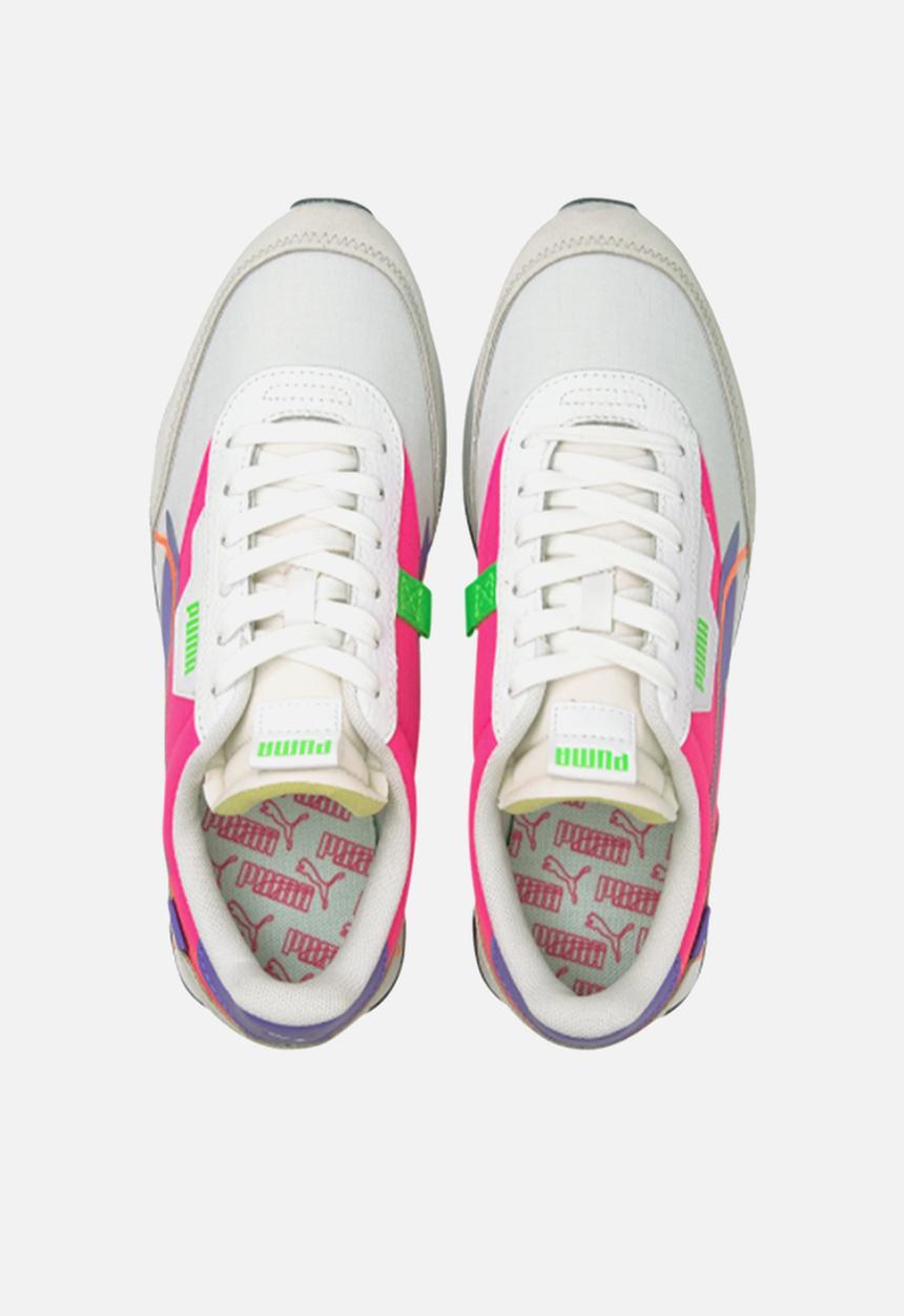 PUMA - Future Rider Twofold sd - puma white-luminous purple