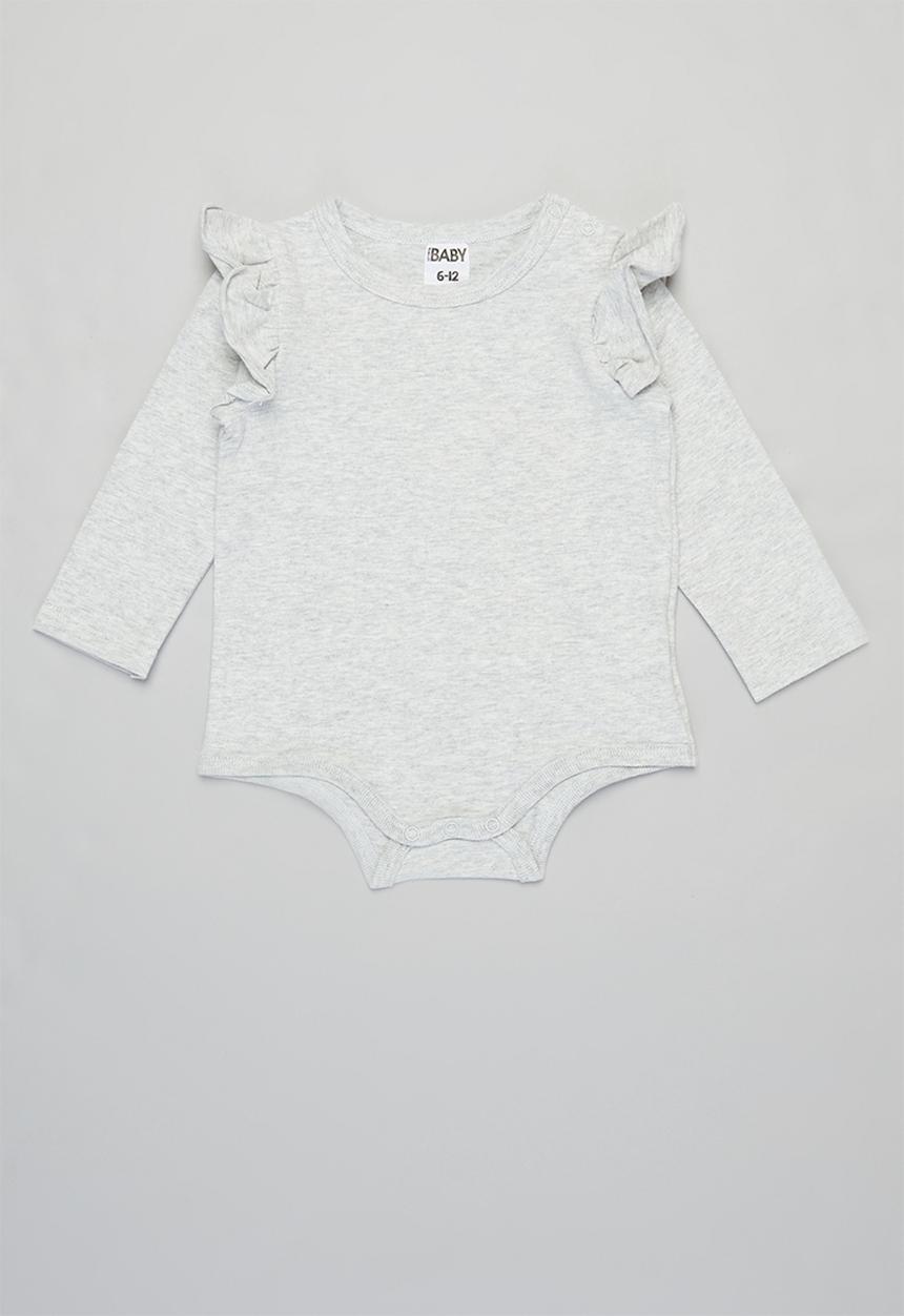 Cotton On - 3 Pack long sleeve ruffle bubbysuit - multi