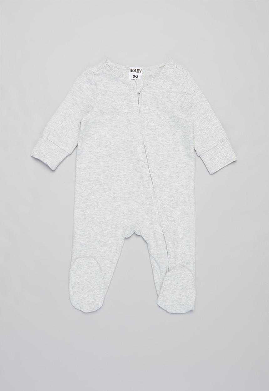 Cotton On - 3 Pack long sleeve zip romper - multi