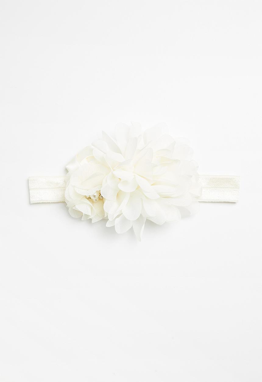 Pop Candy - Girls flower headband - cream