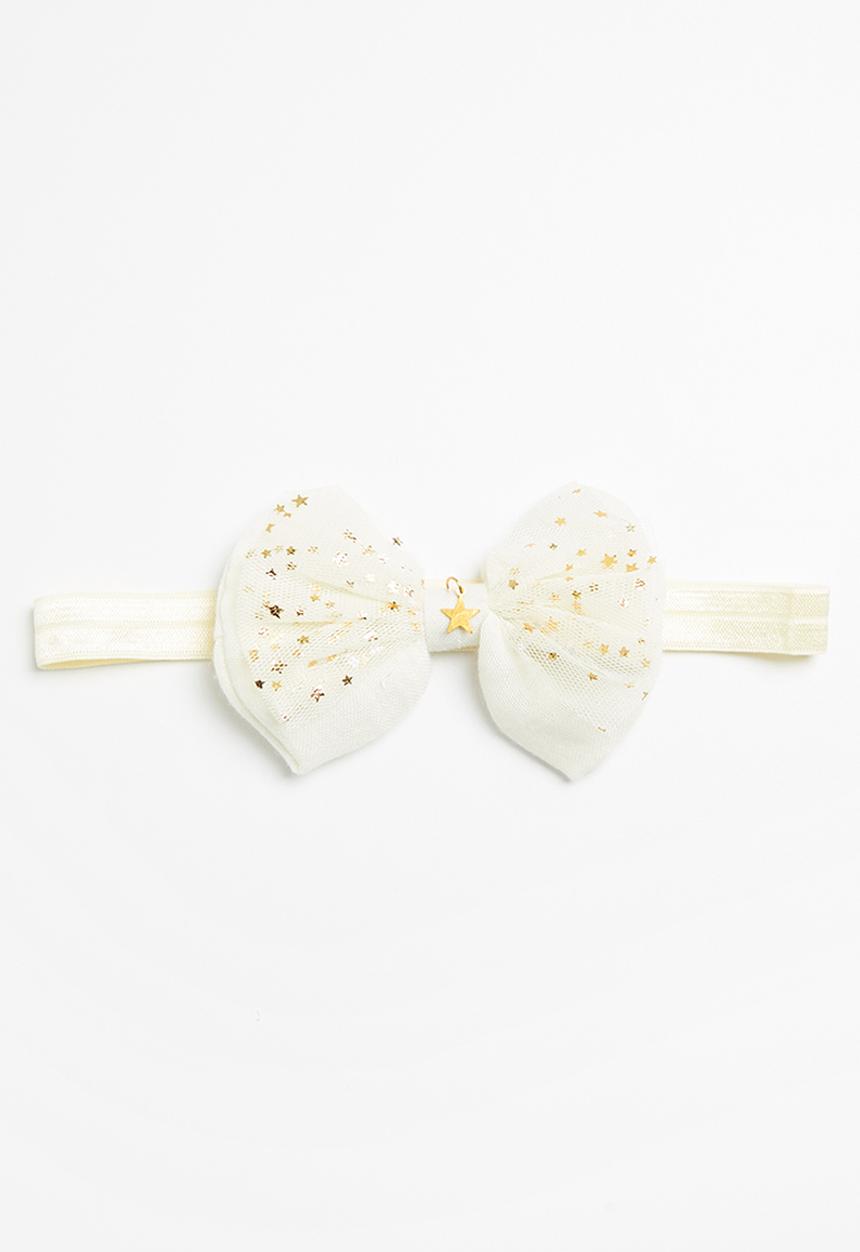 Pop Candy - Girls bow headband - yellow