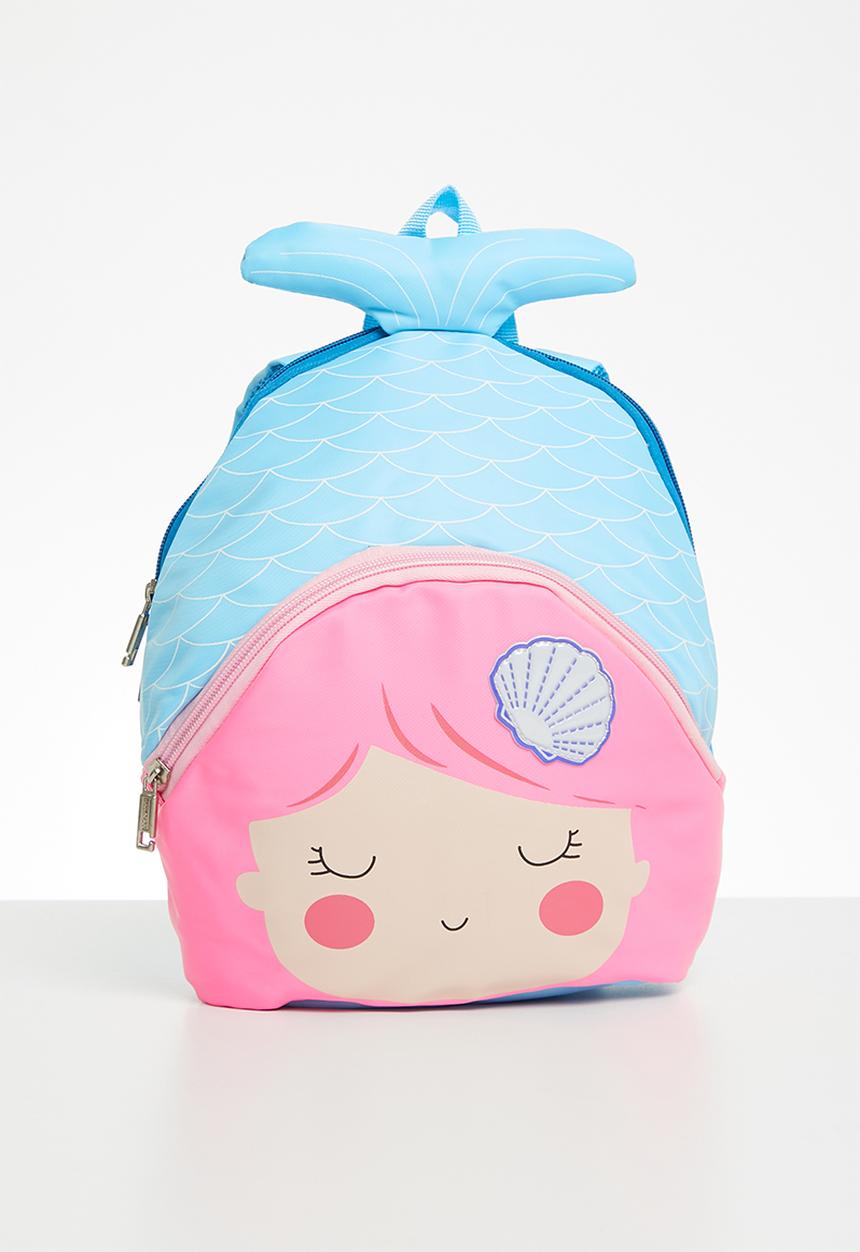 Pop Candy - Girls mermaid backpack - pink & blue