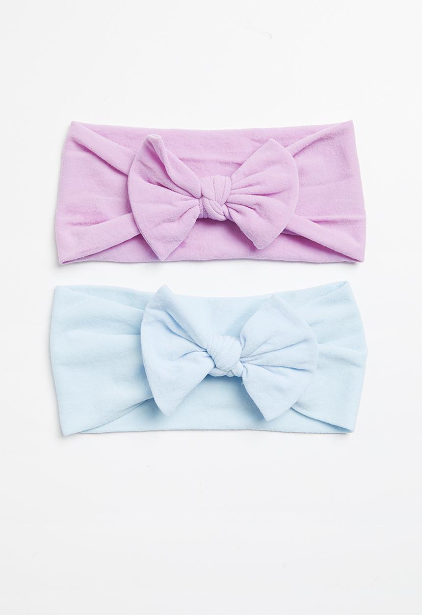 Pop Candy - Girls 2 pack headband - purple & blue