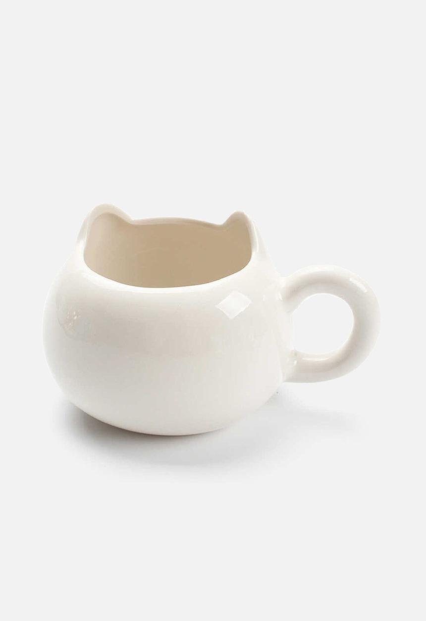 Bespoke & Co. - Short kitty mug - white