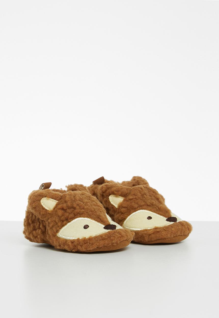Pop Candy - Character booties - brown