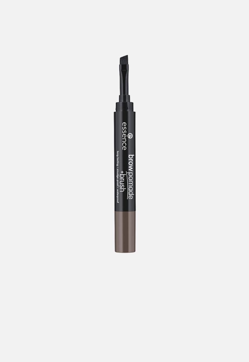 essence - Brow Pomade + Brush - Cool Brown