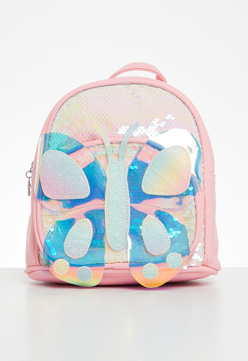 Pop Candy - Girls butterfly backpack - multi