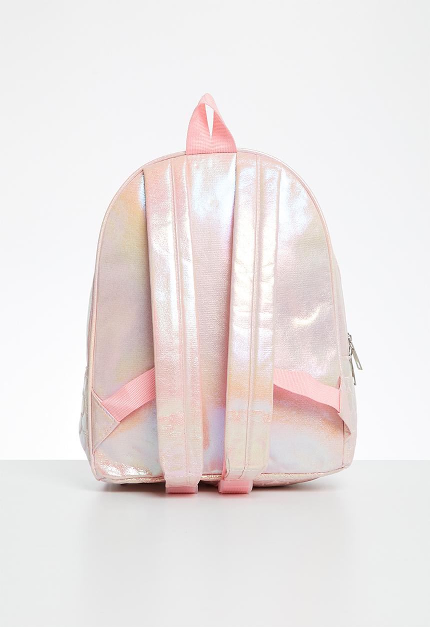Pop Candy - Girls metallic mermaid backpack - pink