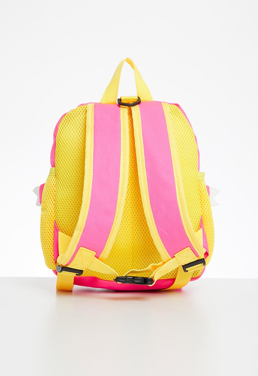 Pop Candy - Dino backpack - pink & yellow 