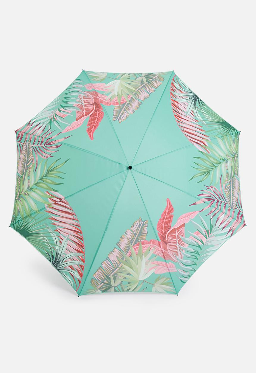 H&S - Beach umbrella dia 200cm - green
