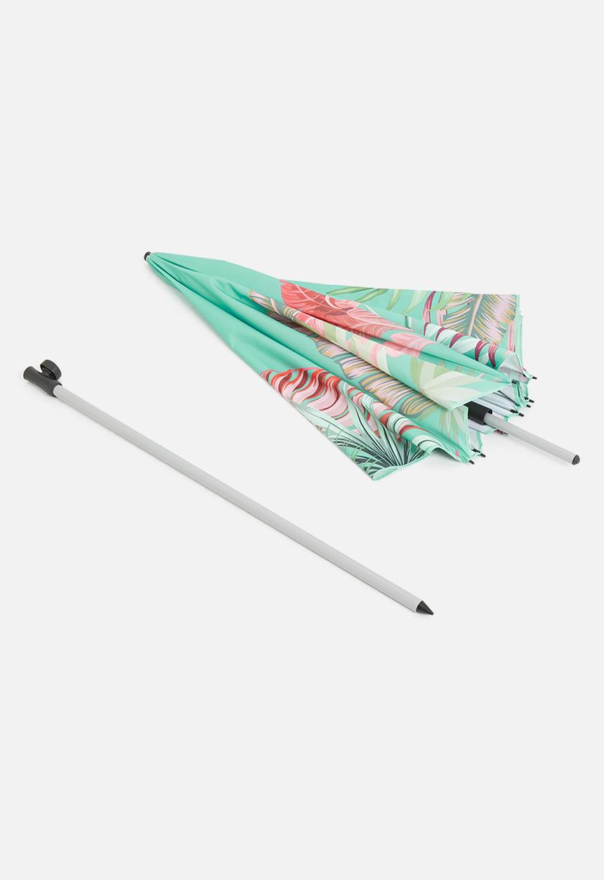 H&S - Beach umbrella dia 200cm - green
