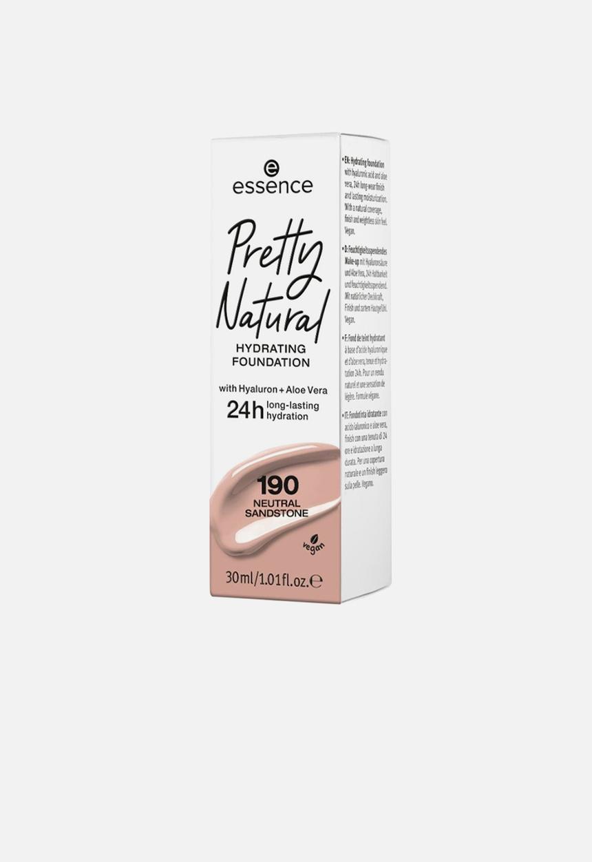 essence - Pretty Natural HYDRATING FOUNDATION - 190 Neutral Sandstone