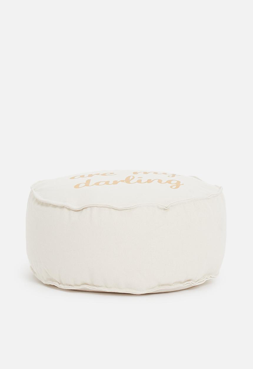 H&S - Kids darling pouf - neutral 