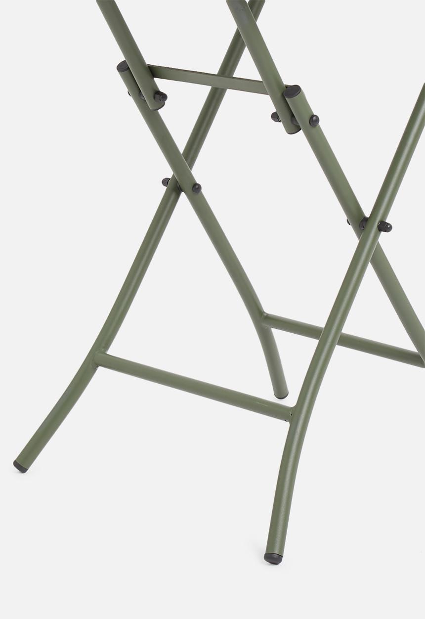 H&S - Punch folding outdoor table - green