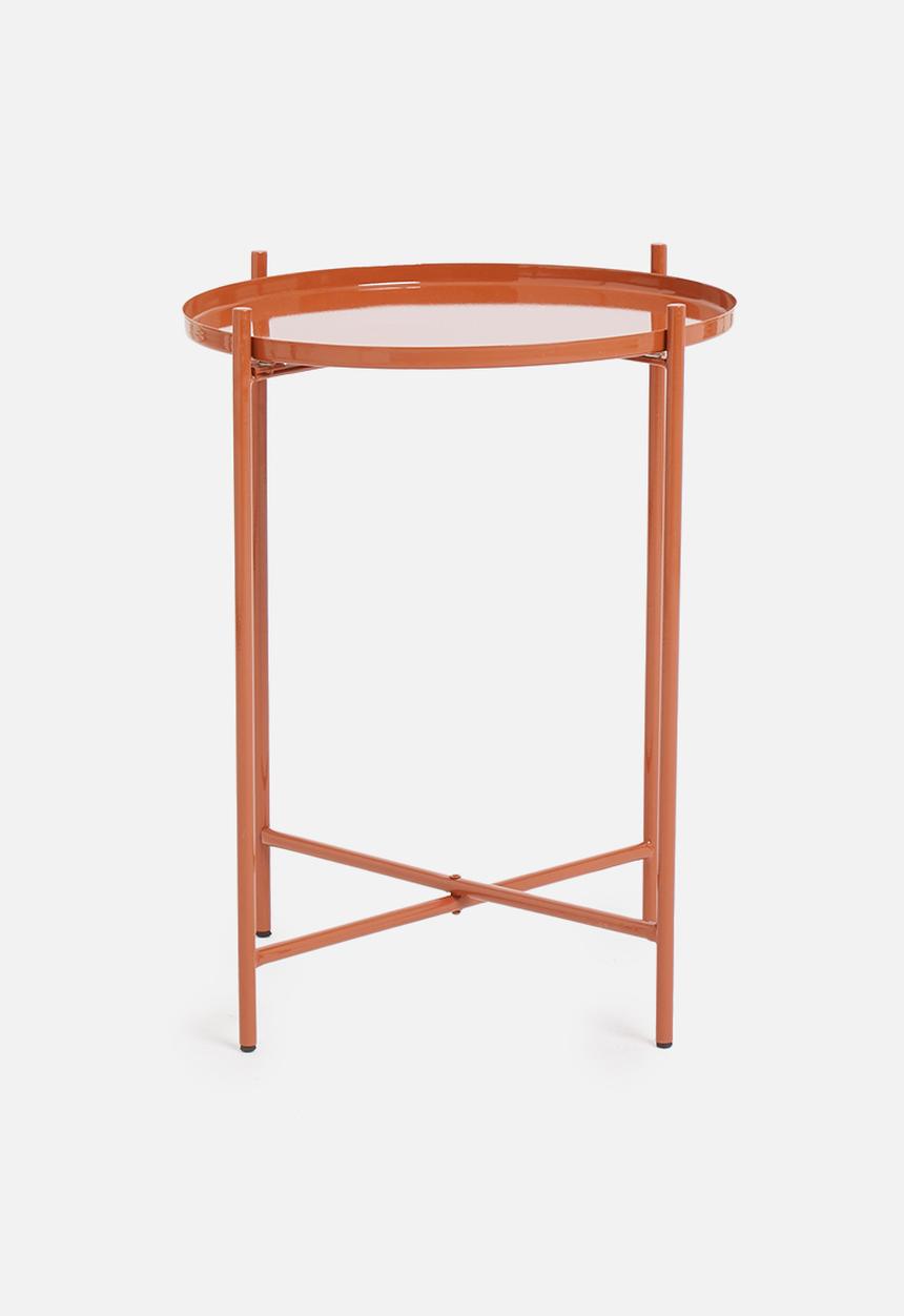 Sixth Floor - Dianara tray table - brandied melon