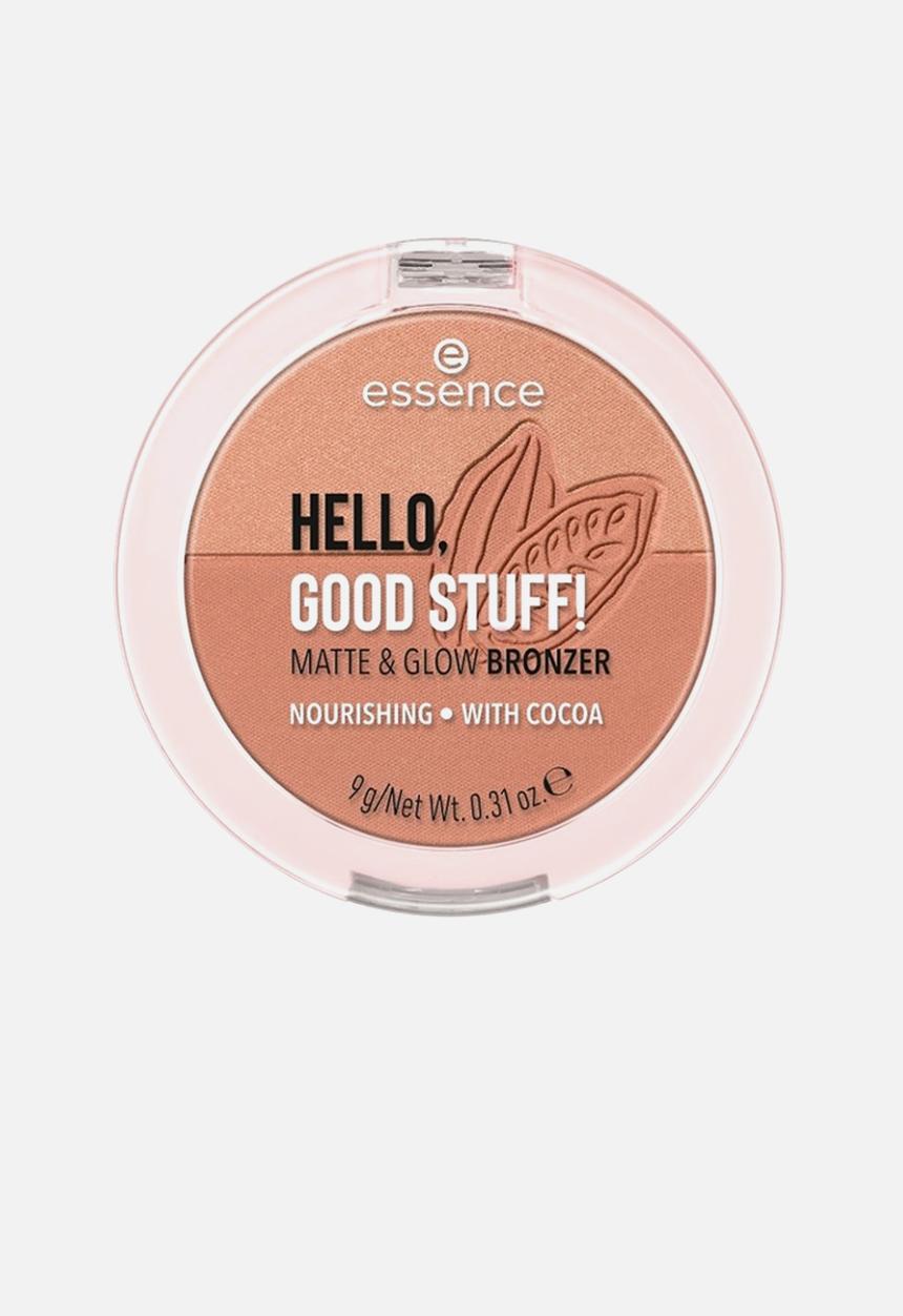 essence - HELLO, GOOD STUFF! matte & glow bronzer - 20 cocoa-kissed