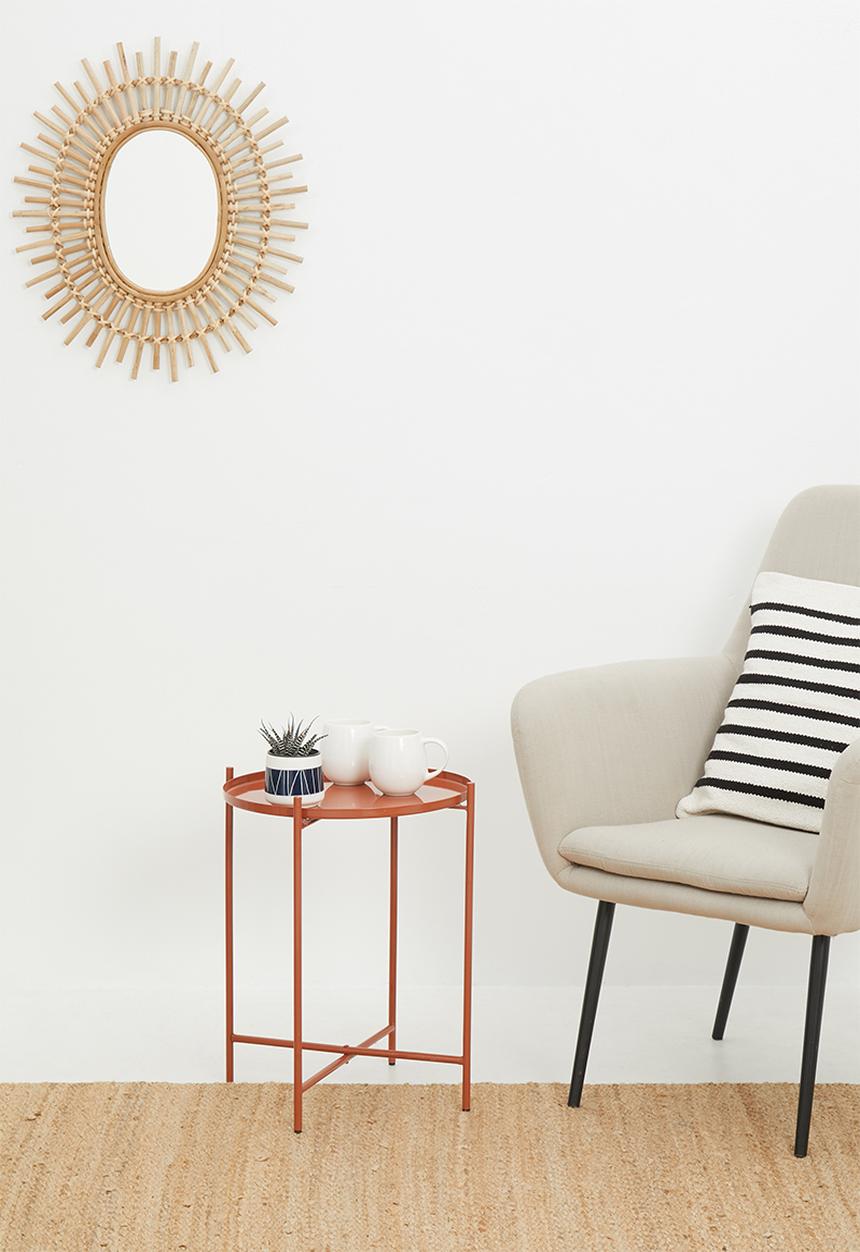 Sixth Floor - Dianara tray table - brandied melon