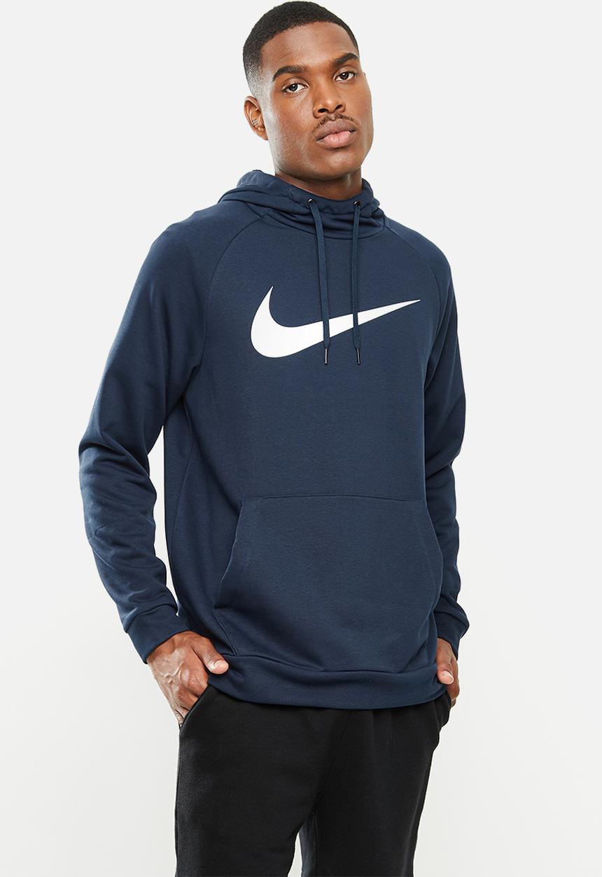 Nike - Nike dri-fit hoodie - navy 