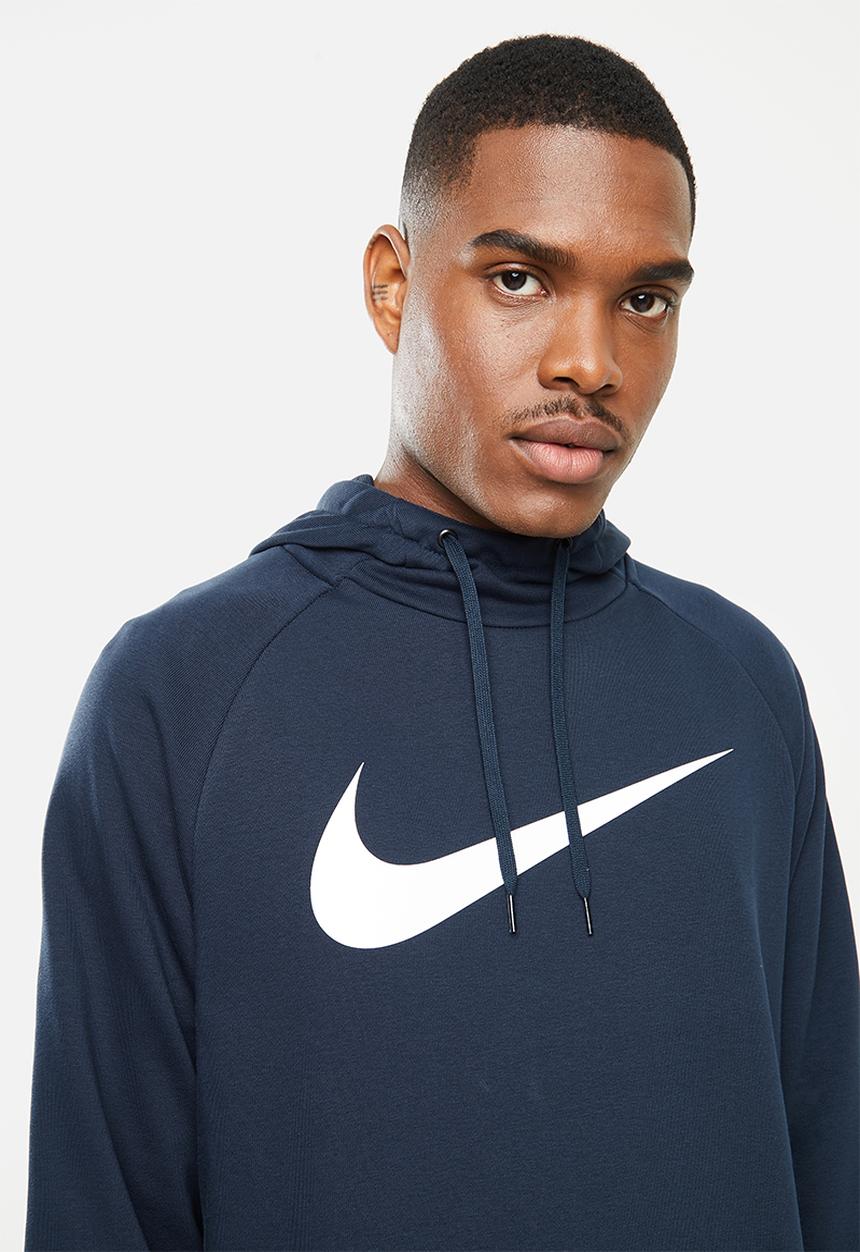 Nike - Nike dri-fit hoodie - navy 