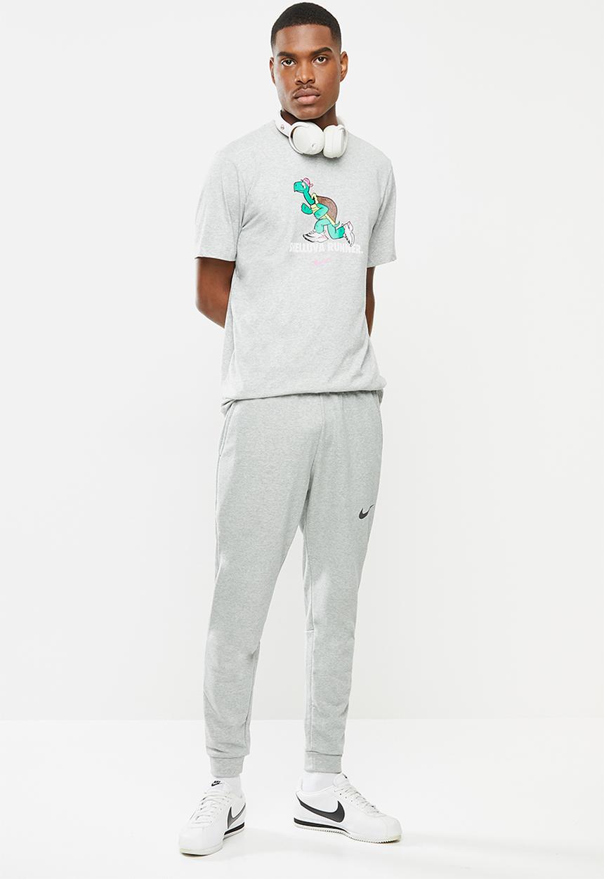 Nike - Nike dri-fit taper pants - grey 
