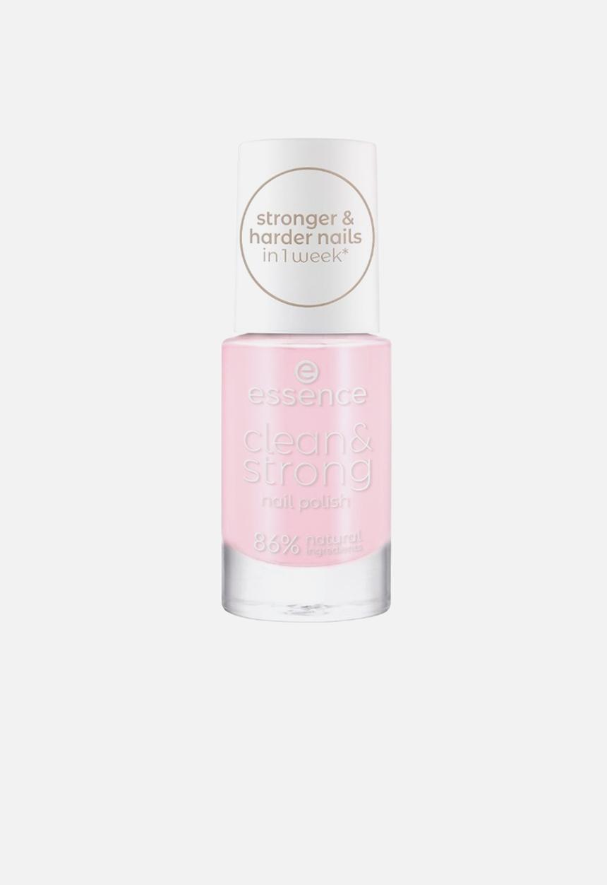 essence - clean & strong nail polish - 01 pink clouds